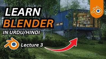 Blender 3D Hindi/Urdu Full Course 2025 – Lesson 3: Lighting Camera and Rendering #blenderbeginners