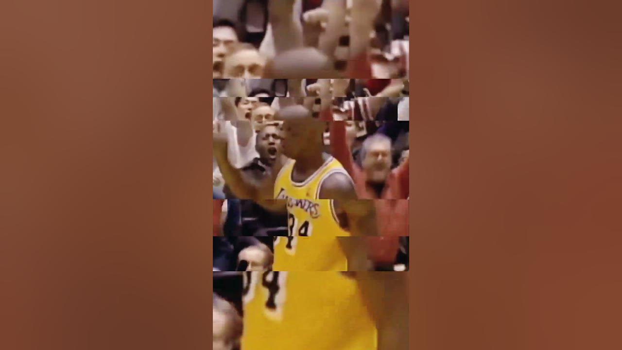 Prime Shaq was unstoppable 🥶 #shorts #nba #basketball #shaq #sports #fyp #trending