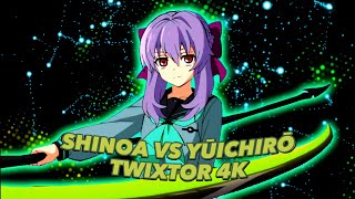 Shinoa Vs Yuu Twixtor 4K Clips