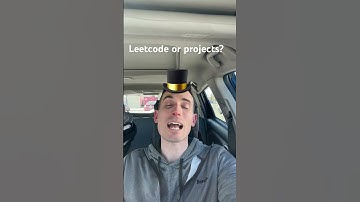 Should you study leetcode or projects? #webdevelopment #coding #software