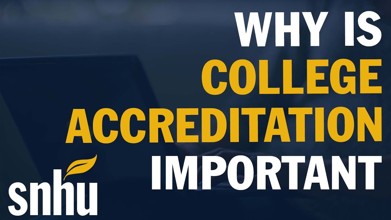 institution คือ  Update  What is accreditation and why is it so important?