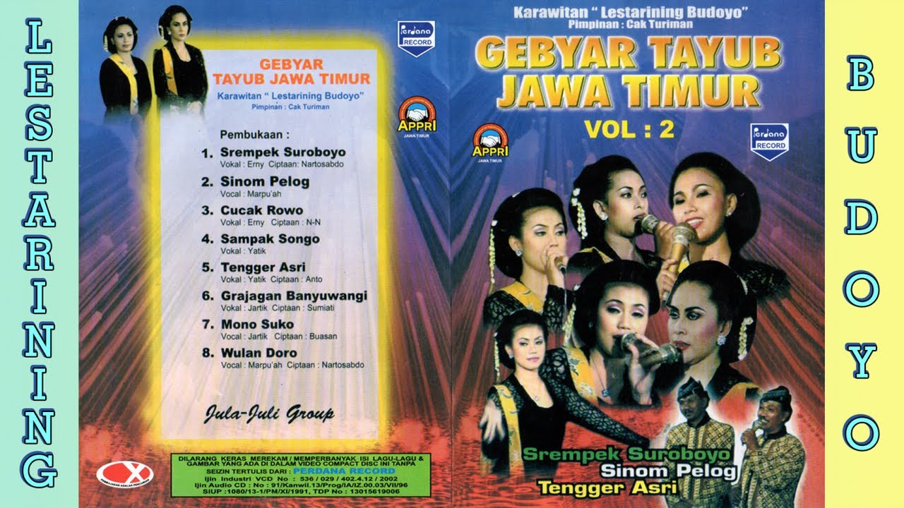 Karawitan Lestarining Budoyo Malang - Full Album Tayub Malang Vol. 2