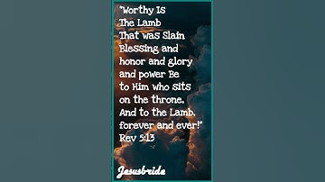 Thumbnail of Worthy is the Lamb that was slain #worthyisthelamb #lambofgod #2023 #obinigwe #by @Ministerguc