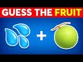 Can You Guess The FRUIT By Emojis? ???????????? Best Emoji Quiz 2025