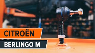 Cómo cambiar Taco de motor CITROËN BERLINGO (MF) - vídeo gratis en línea