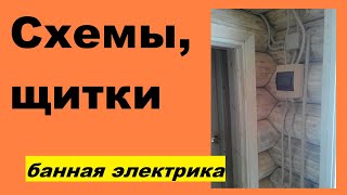 Проводка в бане своими руками: схемы и щиток для освещения и прочей электрики и электропроводки