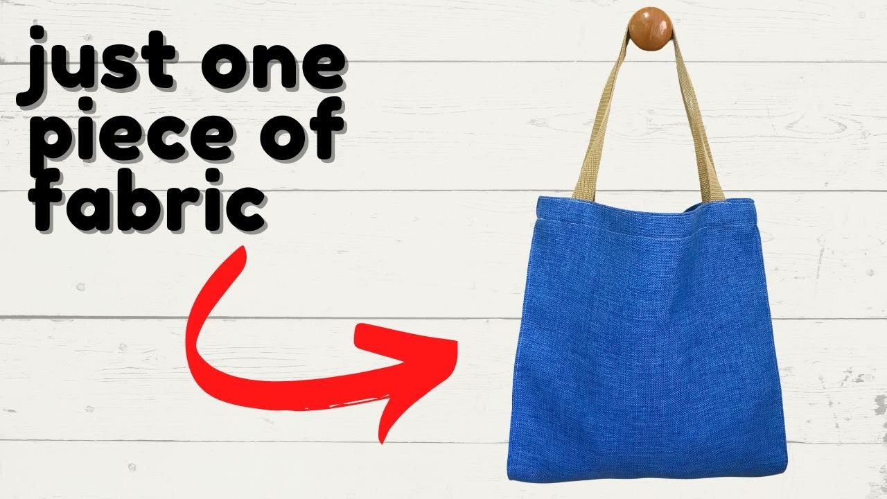 Easy Tote Bag Pattern w/ Video Tutorial - Creative Fashion Blog