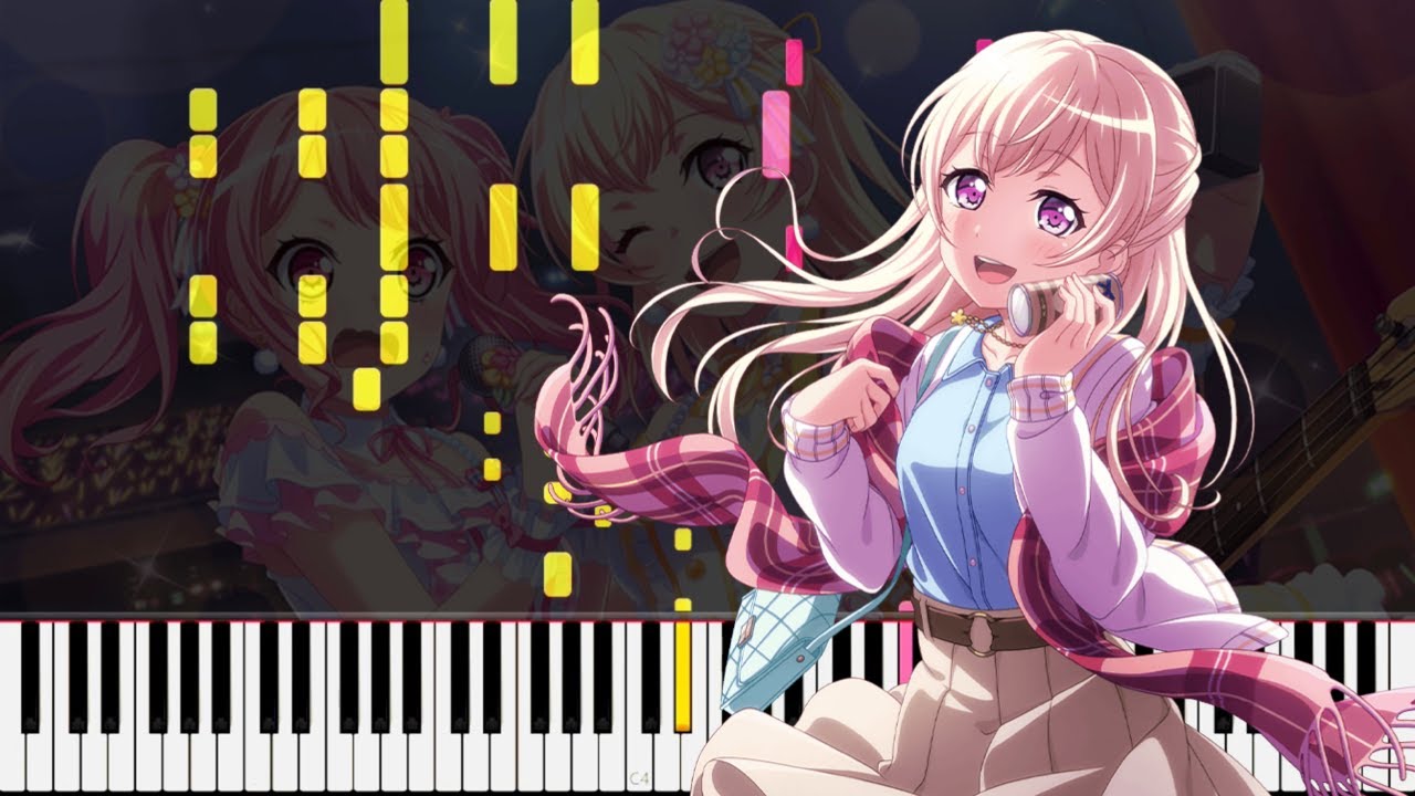 【バンドリ】ゆら・ゆらRing-Dong-Dance /Pastel*Palettes (full ver) ピアノ アレンジ 楽譜 ...