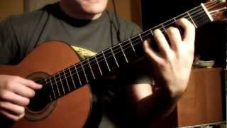 Tavaszi szél vizet áraszt - gitár (tabos kotta is) - YouTube