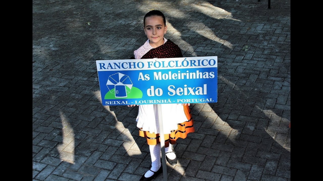 Rancho as Moleirinhas do Seixal no Santuário do Senhor Jesus.