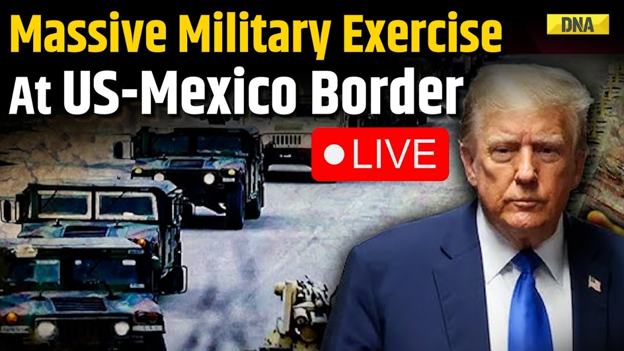 US Tariffs: First Mexican Troops Arrive At Border As Part Of Deal To ...