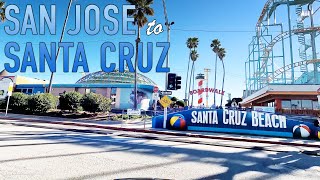 San Jose to Santa Cruz Drive in 4K