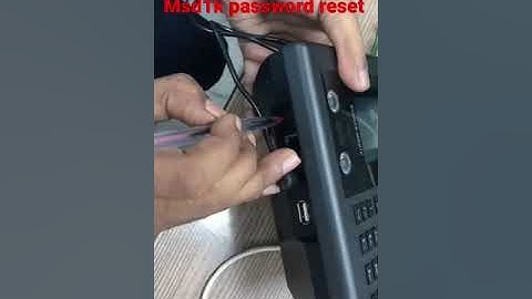 MANTRA FACE BIOMETRIC PASSWORD RESET PROCESS #mantra # biometric # face