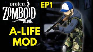 Project Zomboid finally has NPCs! | A-Life Mod | EP1 screenshot 1