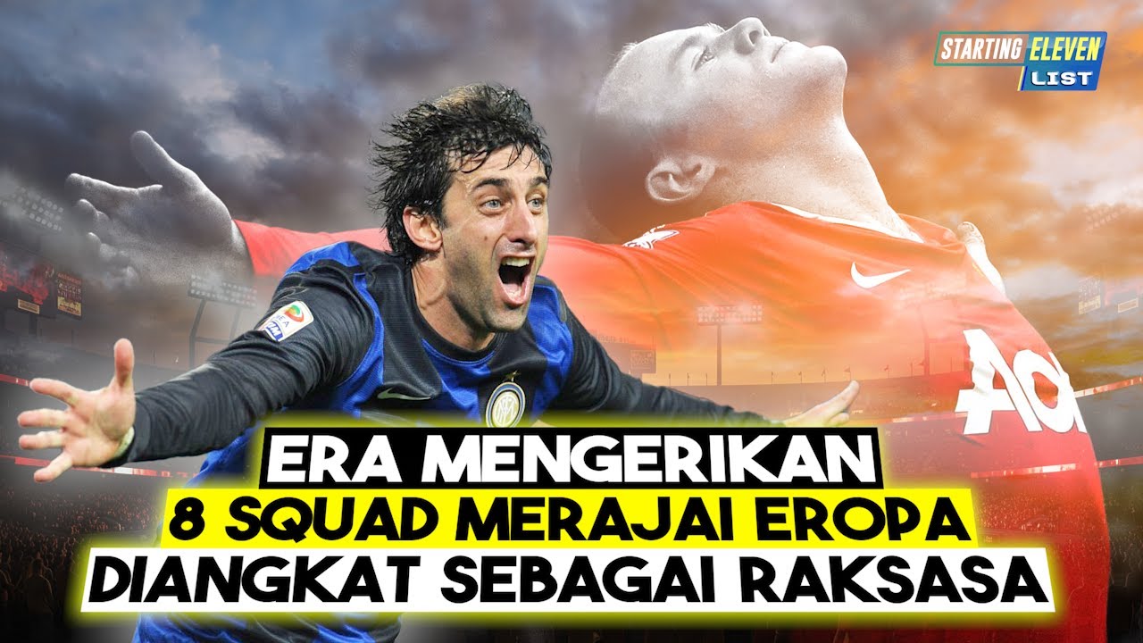 GAK ADA OBAT! 8 Skuad Paling Menakutkan Sepak Bola Abad 21 Versi Klub