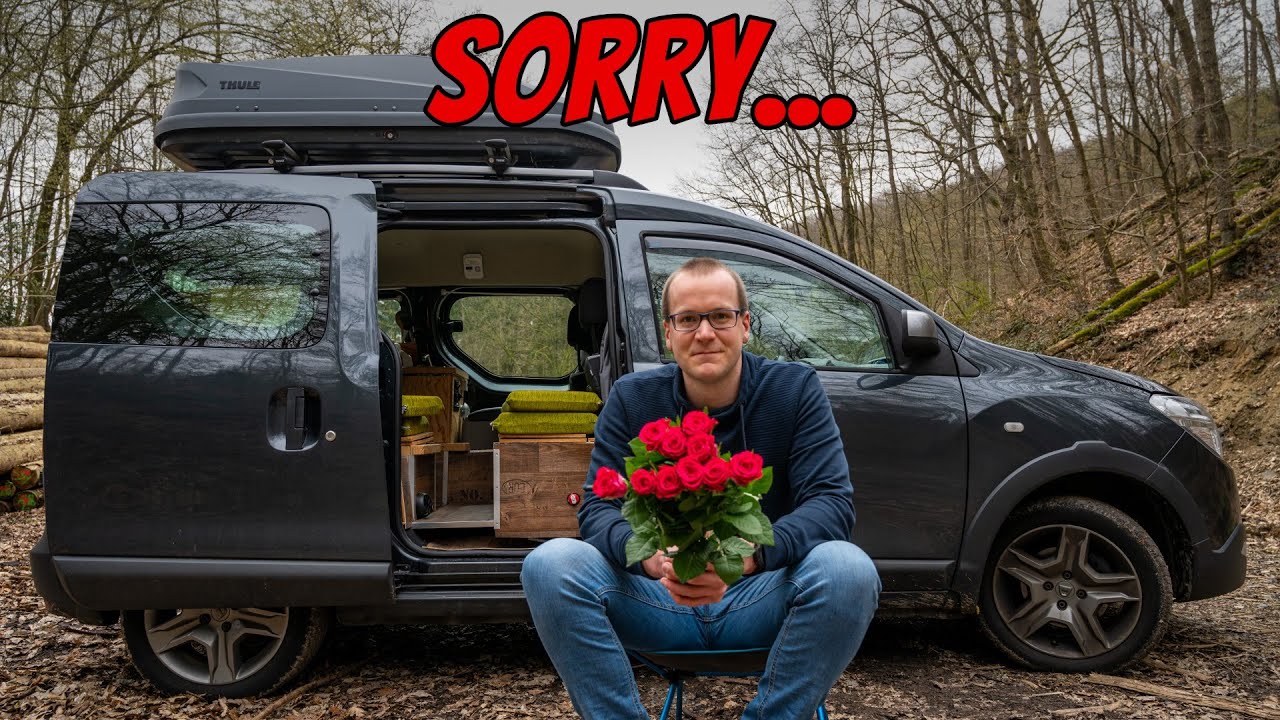 Es tut mir leid  Darum ist der Dacia Dokker Minicamper unverkuflich