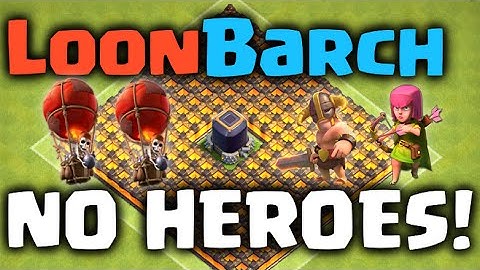 Clash of Clans - LoonBarch Dark Elixir Farming Attack Strategy without Heroes!