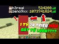 NẾU NOOB TEAM BẤT TỬ VỚI 1 TỶ MÁU TRONG MINECRAFT