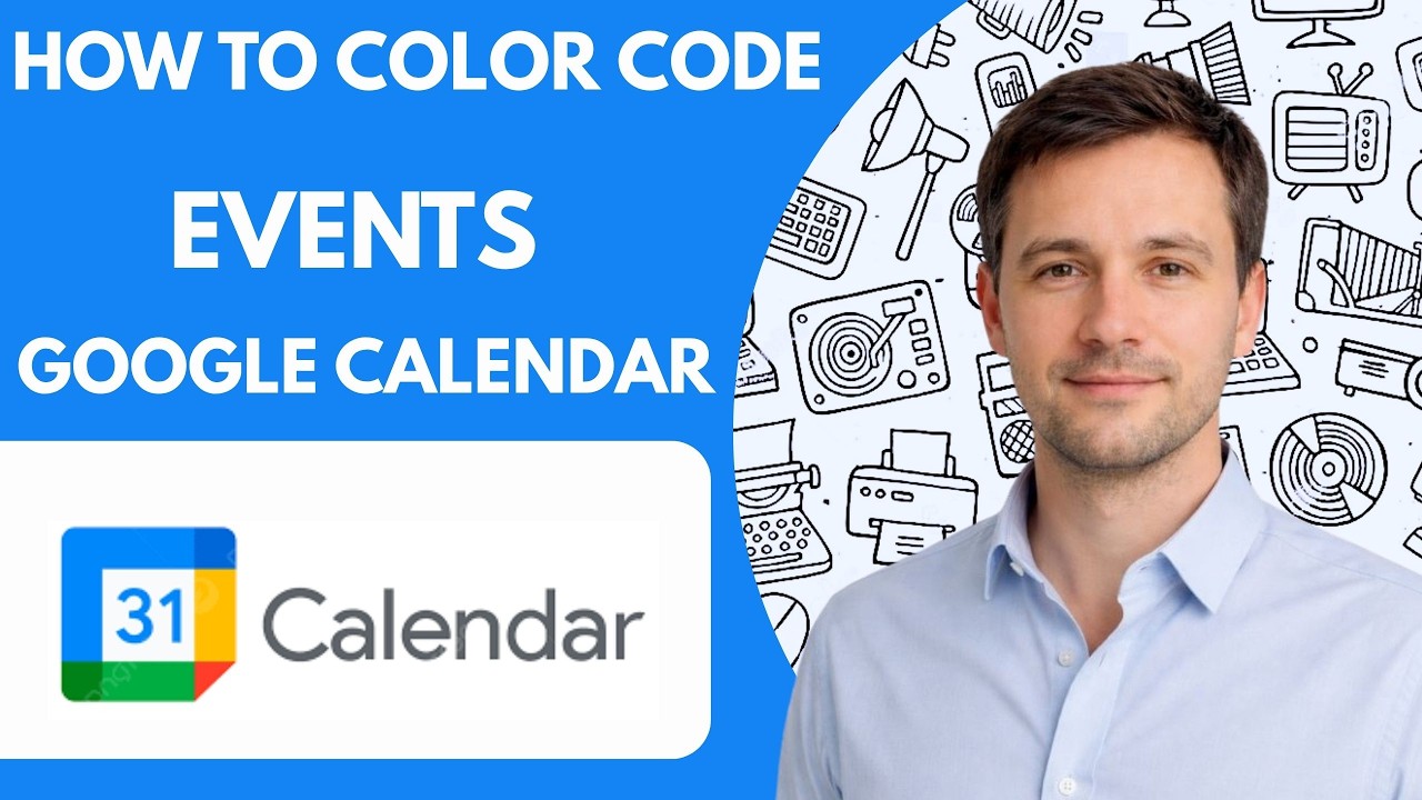 How to Color Code Google Calendar Events Full Guide 2026 - YouTube