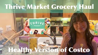 Thrive Market Unboxing June 2021 Healthy Version of Costco