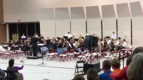 GCHS Wind Ensemble 2017 at UVA Wise song 4