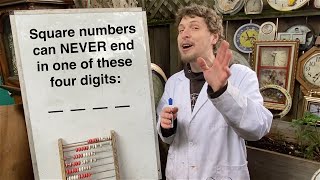 Which Digits Can Square Numbers Never End In?