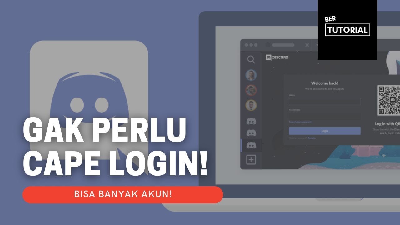Login beberapa akun Discord di PC dan berganti akun