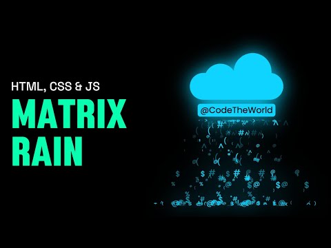ASMR Programming - Matrix Rain - No Taking