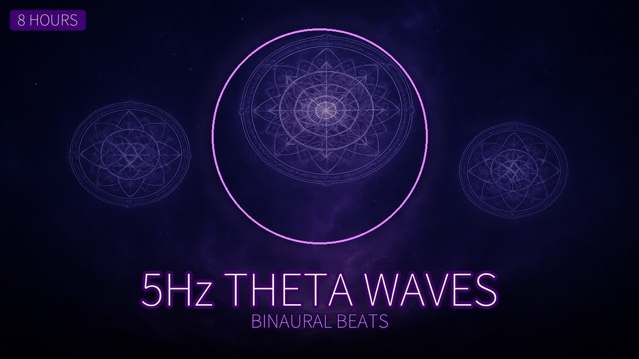 夢の扉を開く｜5Hzシータ波バイノーラルビート｜8時間 | AWAKEN YOUR DREAMS | 5Hz Theta Binaural ...