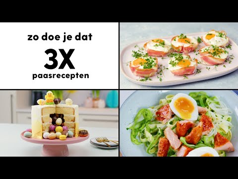 Video: Zo anders Pasen: Paasrecepten op een andere basis