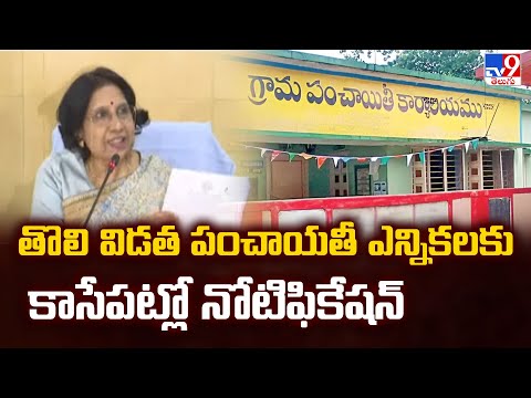 Telangana Local Body Elections 2025 : తొలి విడత పంచాయతీ ఎన్నికలకు కాసేపట్లో నోటిఫికేషన్ - TV9