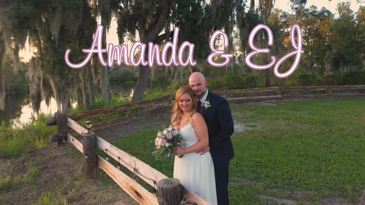 Fl Rustic Barn Wedding at Gable Oaks Ranch - Amanda & EJ