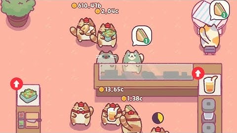 coffe crowded cat snack bar gameplay