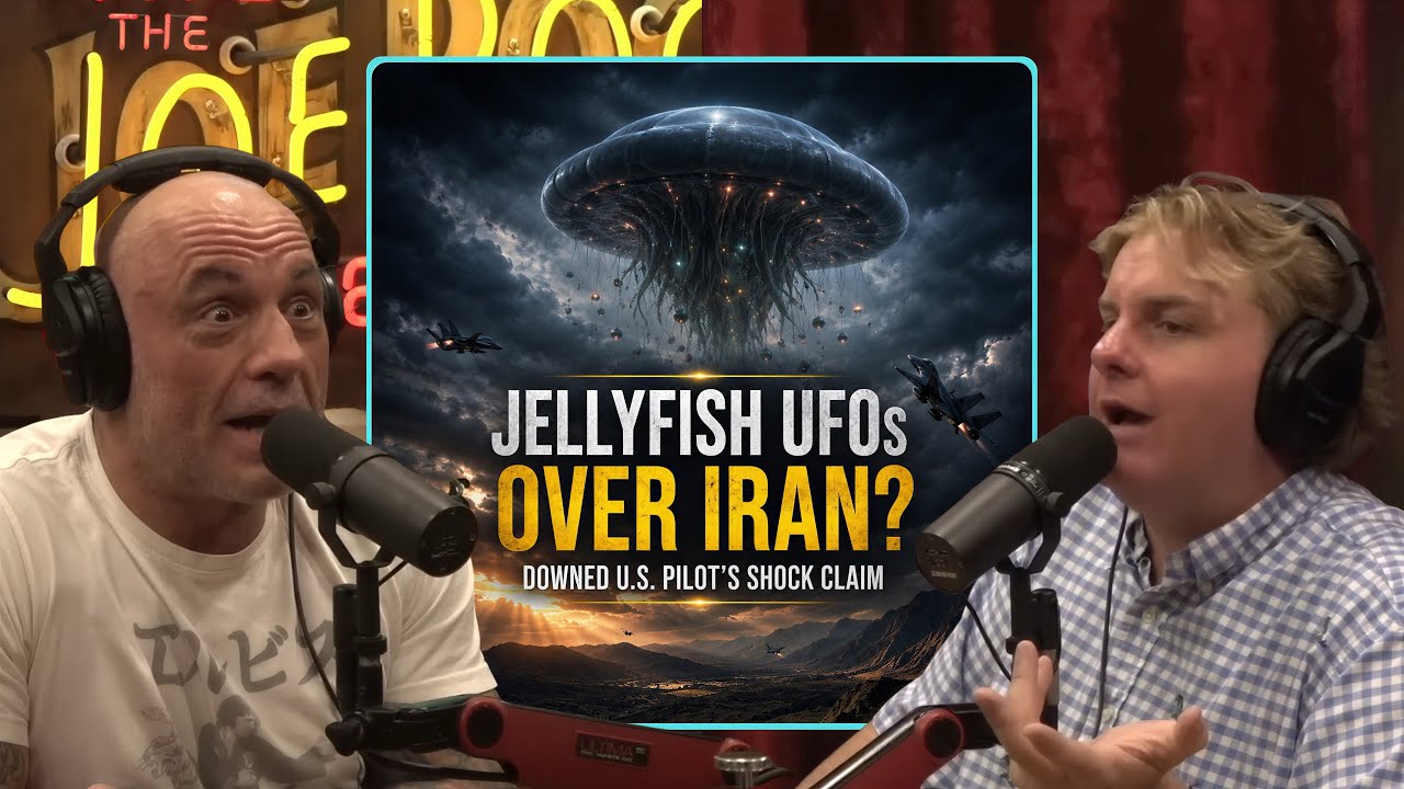 Joe Talks About The Jellyfish UFO’s Over Iran | Joe Rogan & Tim Dillon