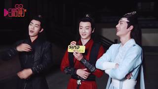 190705 The Untamed cast (Wang Yibo, Xiao Zhan, etc.) interview for Entertainment Lab