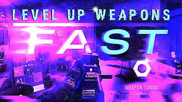 THE FASTEST way to level up guns in MW2!