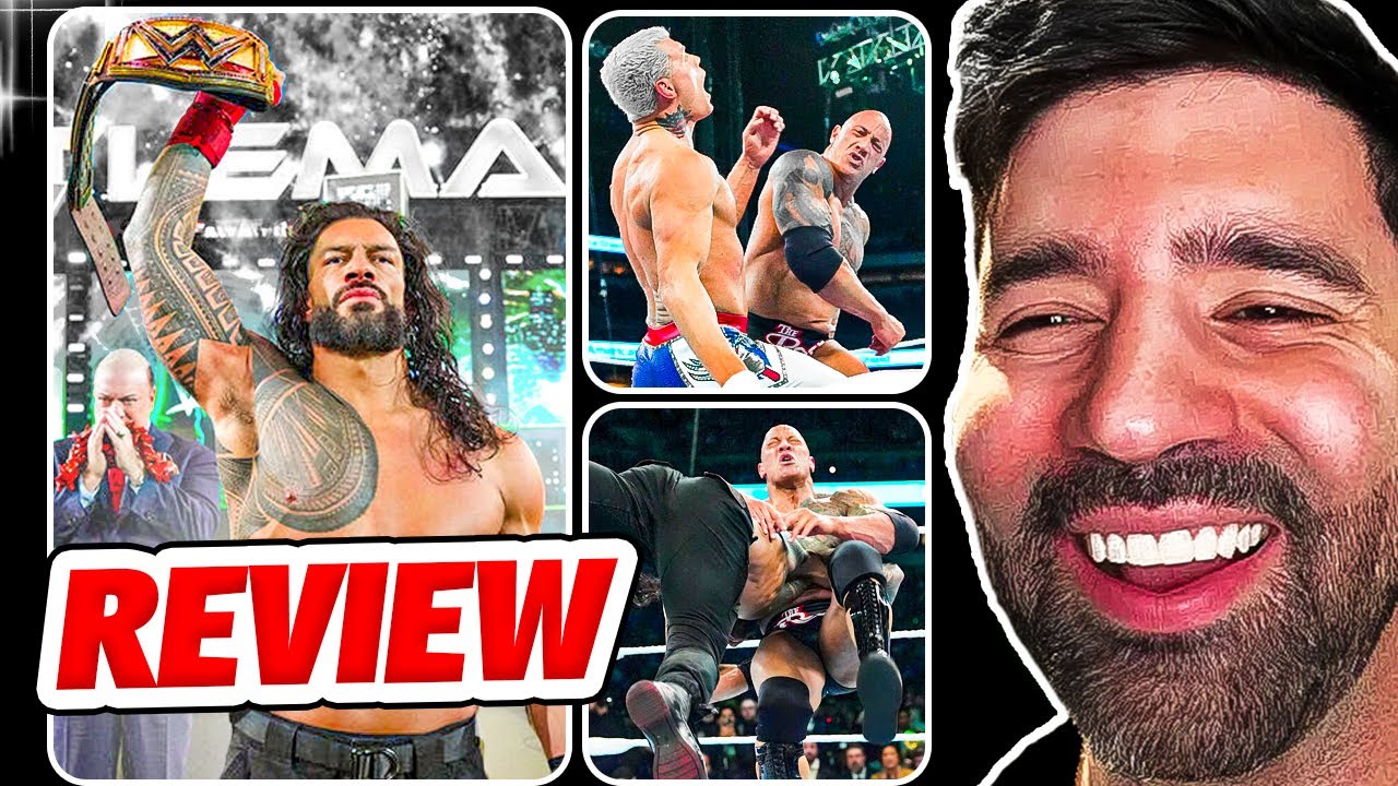 WWE WRESTLEMANIA 40 NIGHT 1 ПОЛНЫЙ ОБЗОР ШОУ