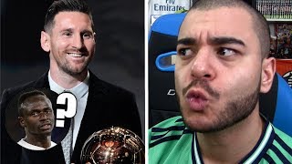 Messi Ballon d'or 2019. (Mané absent du podium, Van Dijk se moque de Cr7 ?)