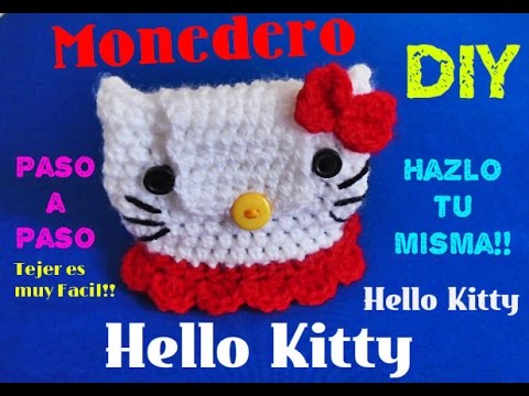 Hello Kitty - Monedero téjelo tú mism@!! YouTube
