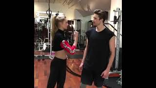 Romee Strijd At The Gym