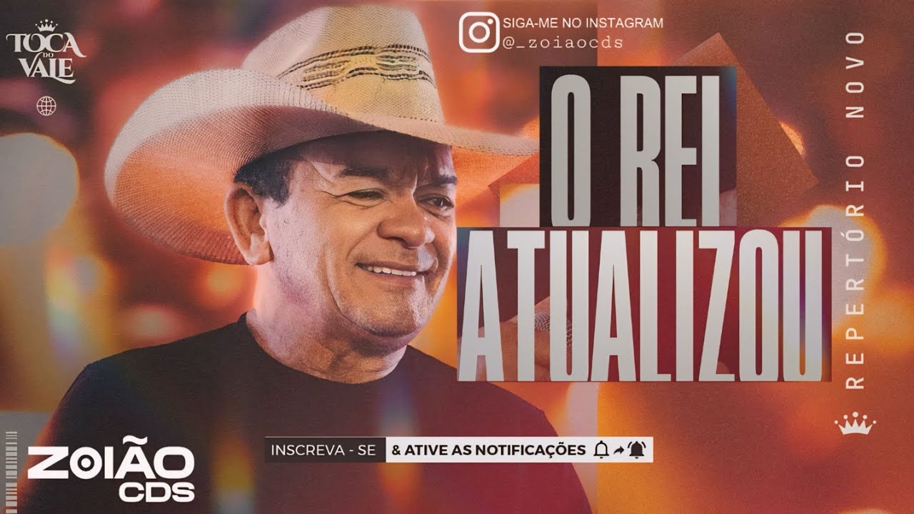 TOCA DO VALE - REPERTÓRIO NOVO (ABRIL 2K24) MÚSICAS NOVAS - O REI ATUALIZOU!