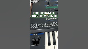 The Oberheim Matrix 12, the ultimate synthesizer