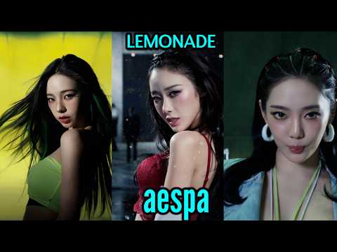 aespa 에스파 'LEMONADE' MV REACTION!