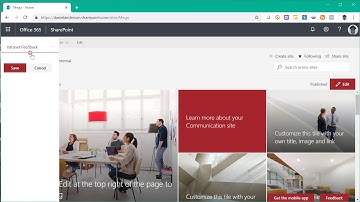 Moderns SharePoint Online Footers