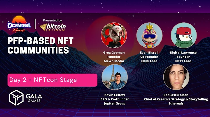 PFP Based NFT Communities - DCentral Miami Sponsor...