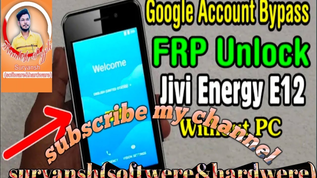 Jivi energy E12 7.0 frp lock remove without 100 done YouTube
