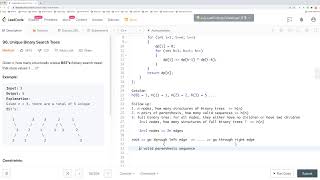 【每日一题】96. Unique Binary Search Trees, 7/15/2020