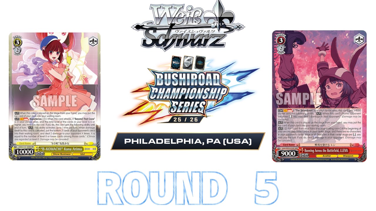 Bushiroad Championship Series 25/26 Philadelphia, PA - Weiß