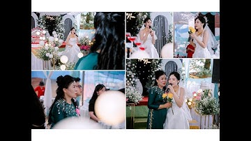 Cô Dâu hát Ước Mơ Của Mẹ đầy cảm xúc trong ngày cưới khiến cả hội trường cảm động