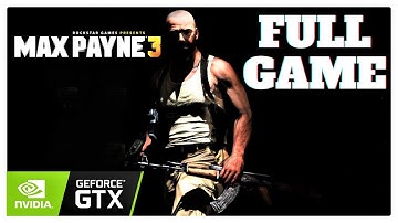 Max Payne 3 - Walkthrough Full Game  - 1080p PC Ultra Settings (No Commentary)
